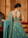 Drs 232 Pure Tissue Embroidery Work Designer Lehenga Choli
